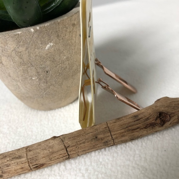 NEW Copper Artistic French Wire Earrings - Picture 4 of 4